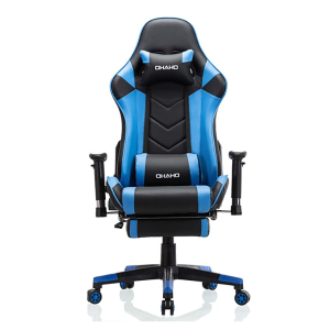 CHAHO GAMING CHAIR BLACK AND BLUE