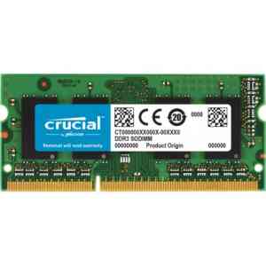Crucial 8GB DDR3L 1600MHz SODIMM