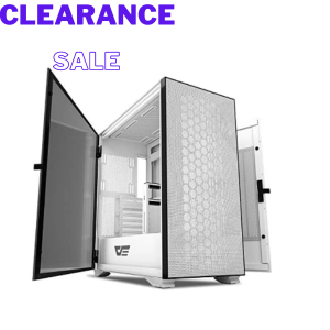 DARKFLASH DLX21 MESH WHITE DUAL MAGNETIC DOOR CASE