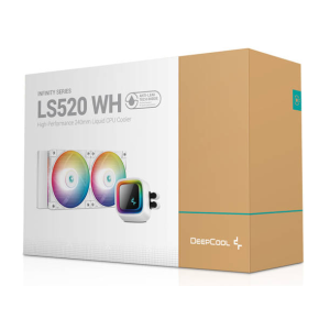 DEEPCOOL AIO LIQUID COOLER LS520 ARGB WHITE