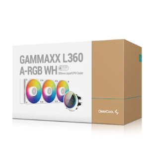 DEEPCOOL GAMMAXX L360 A-RGB AIO COOLER – WHITE