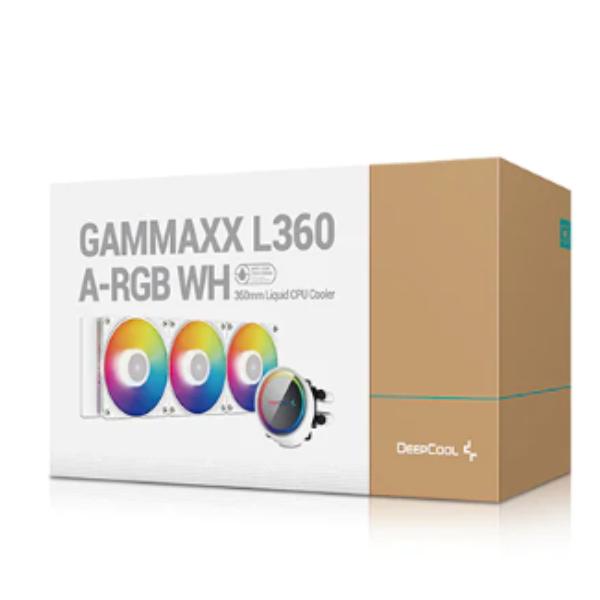 DEEPCOOL GAMMAXX L360 A-RGB AIO COOLER – WHITE