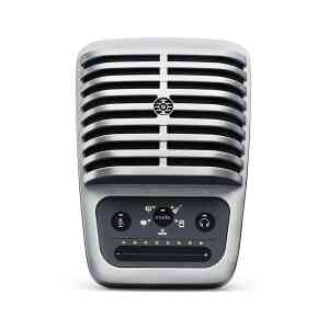 Digital Large-Diaphragm Condenser Microphone + USB, Lightning And USB-C Cable MV51-DIG Silver
