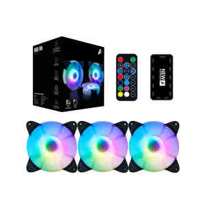FIRST PLAYER CASE FAN CC RGB COMBO