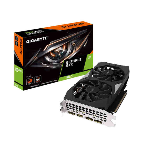 GIGABYTE GEFORCE GRAPHICS CARD GTX 1660 OC 6G