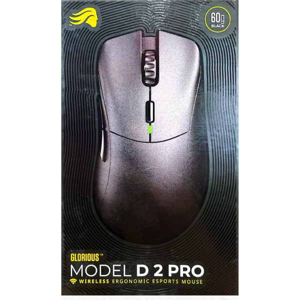 GLORIOUS MODEL D 2 PR0 WIRELESS RGB MOUSE-BLACK