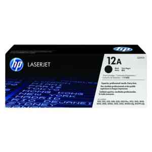 HP 12A Black Toner Cartridge