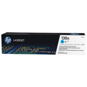 HP 130A Original LaserJet Toner Cartridge - Cyan