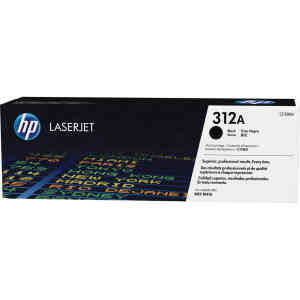 HP 312A Black Toner Cartridge CF380A