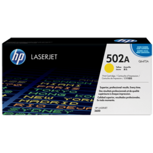 HP 502A Yellow LaserJet Toner Q6472A
