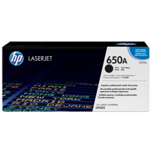 HP 650A Black LaserJet Toner