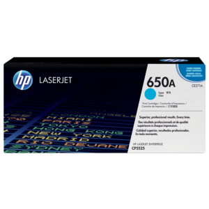 HP 650A Cyan LaserJet Toner