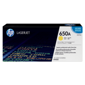 HP 650A Yellow LaserJet Toner