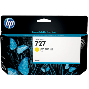 HP 727 130-ml Yellow DesignJet Ink Cartridge