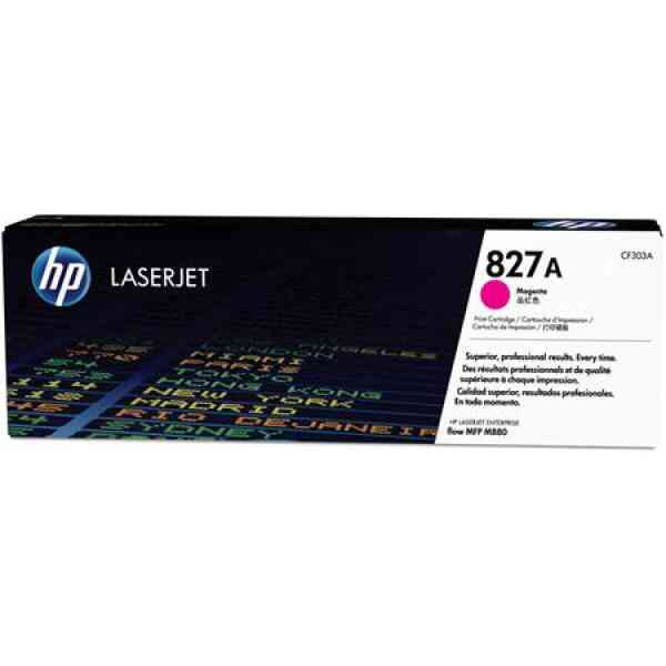 HP 827A Magenta Original Laserjet Toner Cartridge (CF303A)