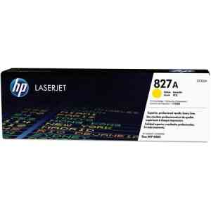 HP 827A Yellow Original Laserjet Toner Cartridge (CF302A)