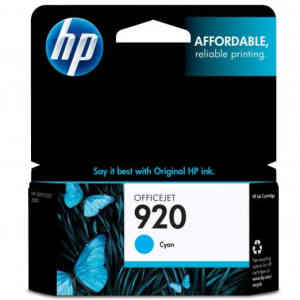 HP 920 Cyan Original Ink Cartridge