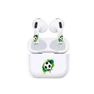 Hyphen Artpods Case Skin Set With Applicator AirPods 3rd Gen Football