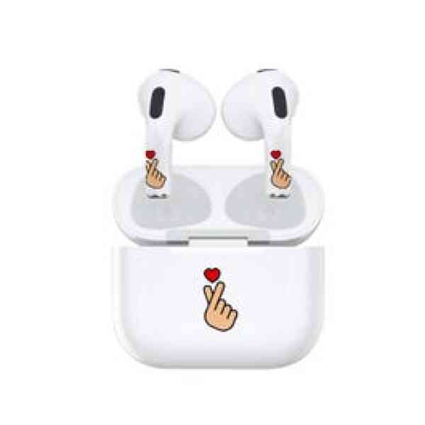 Hyphen Artpods Case Skin Set With Applicator AirPods 3rd Gen Heart