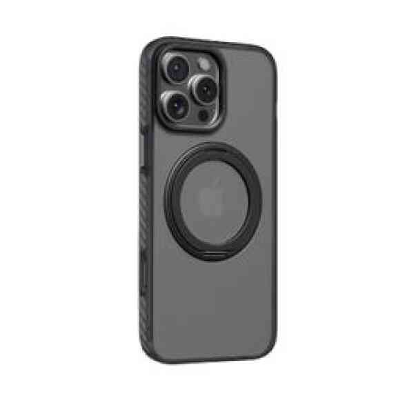 Hyphen Case Axel Rotating Ring Magsafe Shockproof iPhone 16 Pro Black