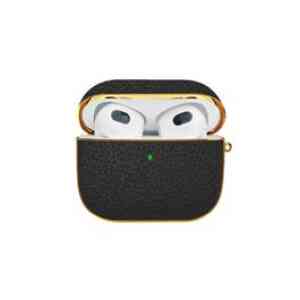 Hyphen Case Leather For Apple AirPods 3 Black