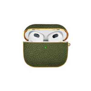 Hyphen Case Leather For Apple AirPods 3 Green