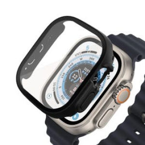 Hyphen S.Protector Tempered Glass Apple Watch 8 Ultra Black 49mm