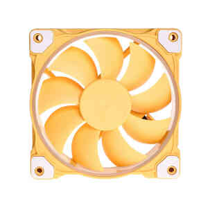 ID COOLING ZF SERIES 120MM LEMON YELLOW SINGLE FAN