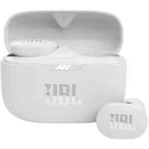 JBL Earbuds T130 True Wireless Noice Cancelling White