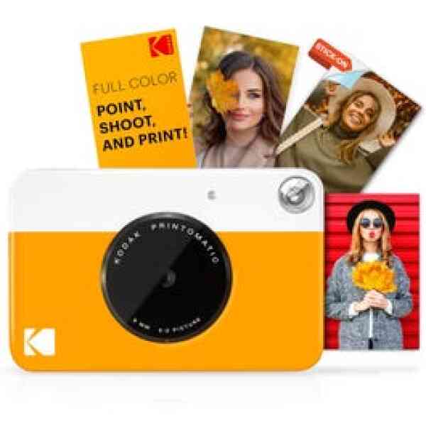 Kodak Camera Instant Printomatic 5MP 2X3 Yellow
