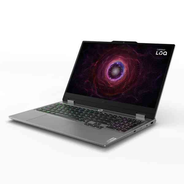 Lenovo Ideapad LOQ Gaming Laptop, 15.6 FHD Display, AMD Ryzen 7 7435HS Processor, 24 GB RAM, 512 GB SSD, NVIDIA GeForce RTX 4050, Windows 11, Luna Grey, 83JC009HAX