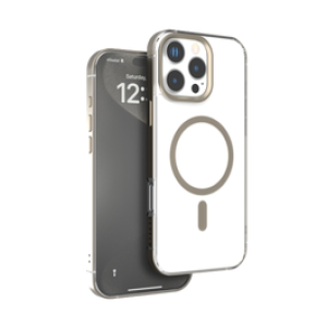 Levelo Case Claire Aluminum Bumper iPhone 16 Pro Titanium
