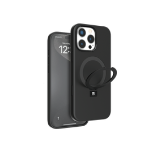 Levelo Case Iris Pro Magsafe Liquide Silicone iPhone 16 Pro Max Black