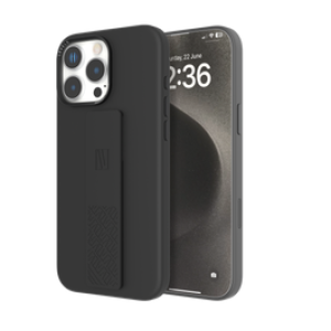 Levelo Case Morphix Silicone With Silicone Grip iPhone 16 Pro Black