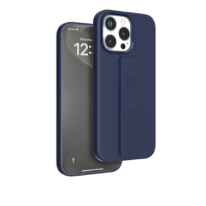 Levelo Case Morphix Silicone With Silicone Grip -iPhone 16 Pro Max Deep Blue