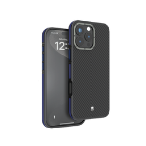 Levelo Case OX Carbon Fiber iPhone 16 Pro Grey