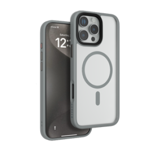 Levelo Case Solo Magsafe Hybrid iPhone 16 Pro Max Grey