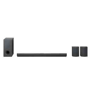 LG 9.1.5 ch Sound Bar with Dolby Atmos and Surround Speakers, 810 W, Black, S95QR