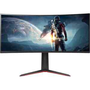 LG UltraGear 34GP63A-B 34″ 160Hz QHD Curved Gaming Monitor