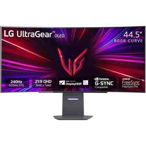 LG UltraGear 45” OLED Curved Gaming Monitor