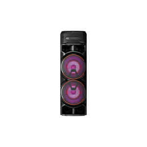 LG XBOOM Bluetooth Party Speaker with Party Lighting, Black, RNC9