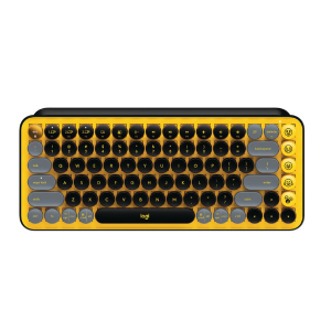 LOGITECH POP KEYS MECHANICAL KEYBOARD- YELLOW