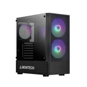 MONTECH X2 COMPACT ATX MID TOWER CASE- BLACK