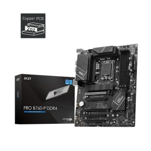 MSI – INTEL- MOTHERBOARD PRO B760P WIFI DDR4