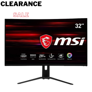 MSI OPTIX MAG322CQR 32″ 165HZ WQHD CURVED MONITOR