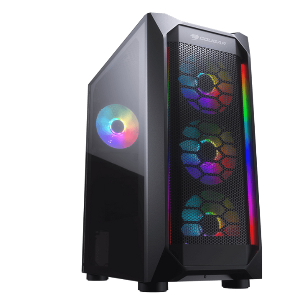 MX410 Mesh-G RGB Powerful Airflow and Compact Mid-Tower Case