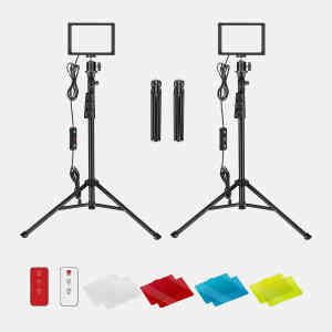 NEEWER 2 PIECES TABLE TOP LED LIGHT KIT(ZC-10S)