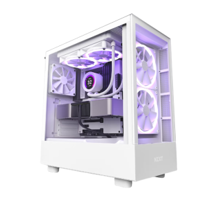 NZXT MID TOWER CASE H5 ELITE EDITION-WHITE