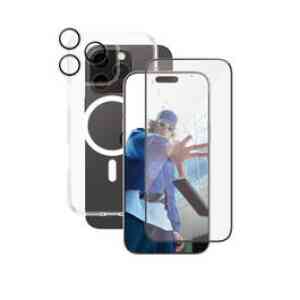 Panzerglass Care Case Flagship 3-In-1 Bundle Magsafe iPhone 16 Pro Max Clear