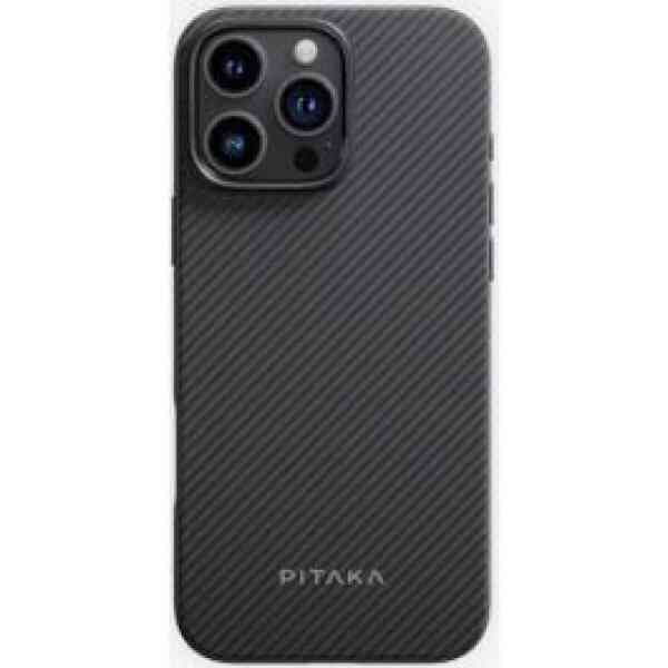 Pitaka Case Magez Pro 4 Full Protection iPhone 16 Pro Black/Grey Twill